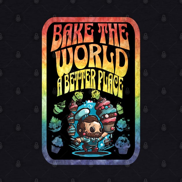 You Bake The World A Better Place | Cupcakes by Depressed Bunny